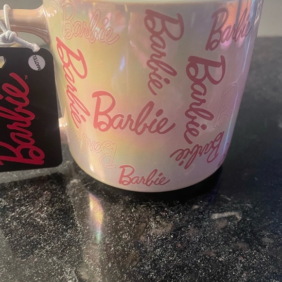 Iridescent Pink Barbie Mug - Picture 4 of 4